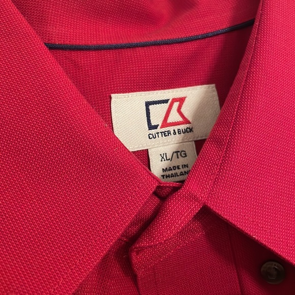 Red Ole Miss logo button down dress shirt - Men’s XL - Picture 3 of 4